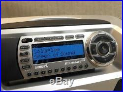 New Sirius Starmate Replay Satellite Radio ST2 with Boombox STB2