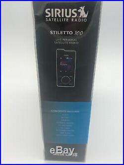 New Sirius Stiletto 100 Satellite radio receiver & accessories SL100PK1