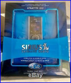 New Sirius Stiletto 100 Satellite radio receiver & accessories SL100PK1 Sealed