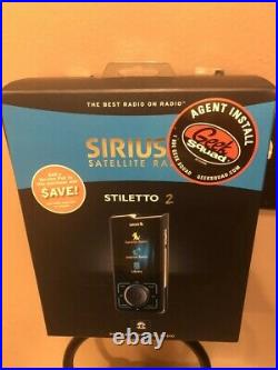 New Sirius Stiletto 2 Live Portable Satellite Radio Receiver & Mp3 Player