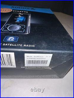 New Sirius Stiletto 2 SL2PK1 Portable Satellite Radio Kit XM Rare