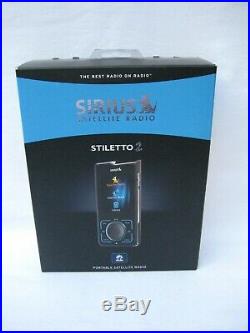 New Sirius Stiletto 2 Satellite radio receiver & Accessories SL2