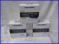 New Sirius XM LYNX Portable satellite Radio Kit with Vehicle and Home Kits
