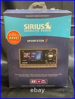 New Sirius XM Sp5 Satellite Radio Sportster 5 Radio & Vehicle Kit Sp5tk1