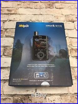 New! Sirius XM XMP3I MP3 Satellite Portable Radio Receiver and Home Kit XPMP3H1