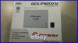 New in Box NIB Pioneer GEX-P920XM XM Satellite Tuner Sirius FREE SHIPPING