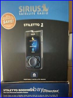 New sirius stiletto2 satellite radio