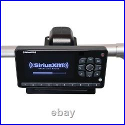 OnyX EZR SiriusXM Radio Receiver with Motorcycle Kit and Compact Custom Mount