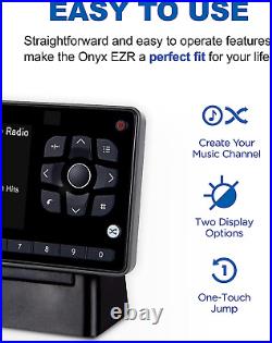 Onyx EZR Satellite Radio with Home Kit, Enjoy on Your Home Stereo or Powered Sp