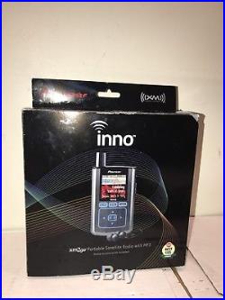 PIONEER GEX-INNO1 XM2go PORTABLE XM SATELLITE RADIO WITH MP3 W HOME KIT INCLUDED