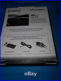 Pioneer XM GEX-XMP3 Home Satellite Radio Receiver Car Kit CD-XMPCAR1 New Read