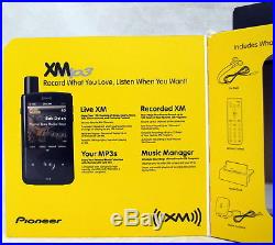 Pioneer XM Sirius Portable Satellite Radio Receiver GEX-XMP3 Bundle Home Auto