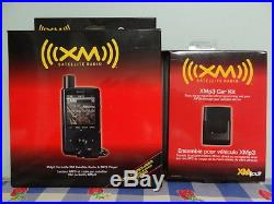 Pioneer XMp3 Portable Satellite Radio with Home Kit AND Car Kit New in Box