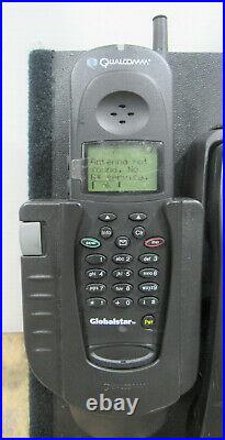 Qualcomm Globalstar 1410 Satellite Phone Portable Docking Station/Carrying Case