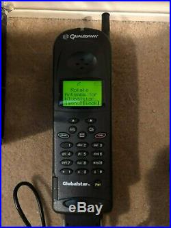 Qualcomm Globalstar GSP-1600 Satellite Phone with 2 batteries