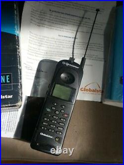 Qualcomm Globalstar GSP-1600 Tri-Mode Satellite & Cellular Phone-no power cord