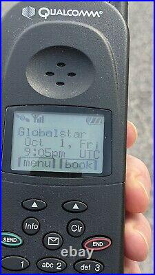 Qualcomm Globalstar GSP-1600 Tri-Mode Satellite Phone & GSK-1410 Rugged Case