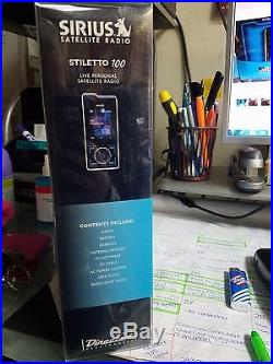 RARE Sirius Stiletto 100 Car Home Satellite Radio Receiver SL100PK1 -Brand New