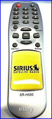Rare Sirius Satellite SR-H550 Radio Subscription 150+ Channels Tested Withremote