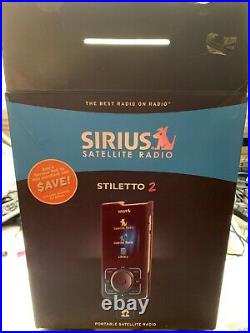 Read ALL ACTIVATED Sirius Stiletto 2 SL2PK1 Portable Satellite Radio Kit XM