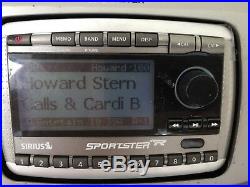 Read screen issues ACTIVATED SIRIUS SPORTSTER SP-R2 REPLAY replacement RECEIVER