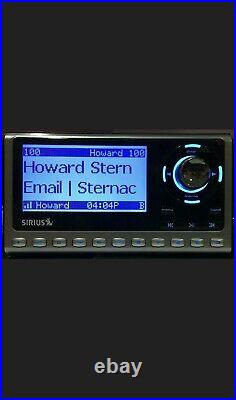 Receiver ONLY Sirius Sportster 4 Satellite Radio Activated with Howard 100-101