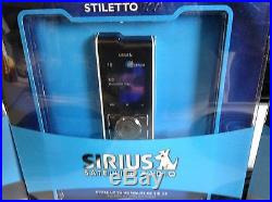 SEALED NEW Sirius Stiletto SL100 Personal Sat. Radio SL100-PK1 RARE find SL 100