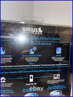 SEALED Sirius Personal Satellite Radio Stiletto 100