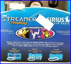 SEALED Sirius Streamer Replay Satellite Radio Kit SIR-STRC1 withcar Kit OPEN BOX