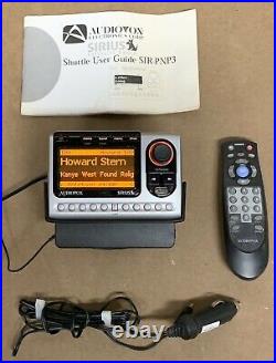 SIRIUS Audiovox SIR-PNP3 XM Radio withCar kit & Remote LIFETIME SUBSCRIPTION