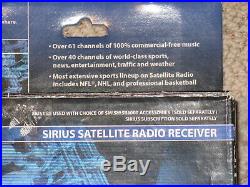 SIRIUS New SR4000 Satellite Radio, Active LIFETIME Subscription, With Car Kit