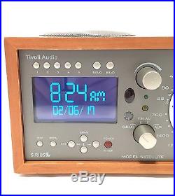SIRIUS Radio TIVOLI Audio Satellite One Tabletop Radio + AM/FM Complete XM WORKS
