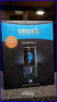SIRIUS SL2PK1 SL2 Stiletto Portable Satellite Radio Kit NewithOpen Box