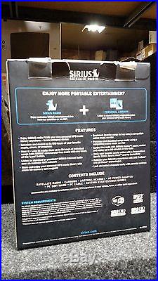 SIRIUS SL2PK1 SL2 Stiletto Portable Satellite Radio Kit NewithOpen Box