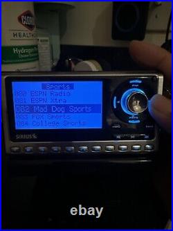 SIRIUS SP4 sportster 4 XM radio receiver ONLY ACTIVE LIFETIME SUBSCRIPTION E