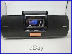 SIRIUS SPEAKER BOOMBOX SUBX2 With SPORTSTER SP5 RADIO ACTIVE LIFETIME SUBSCRIPTION
