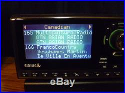 SIRIUS SPORTSTER 5 SATELLITE RADIO RECEIVER with LIFETIME SUBSCRIPTION CAR & HOME