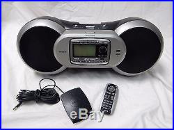 SIRIUS SPORTSTER R SATELLITE RADIO RECEIVER LIFETIME SUBSCRIPTION With BOOMBOX