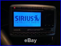 SIRIUS SPORTSTER R SP-R2 SATELLITE RADIO RECEIVER HOME/AUTO With REPEAT/RECALL XM