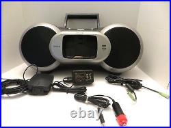 SIRIUS SP-B1Ra Boombox Portable Audio System Bundle