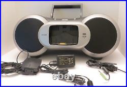 SIRIUS SP-B1Ra Boombox Portable Audio System Bundle
