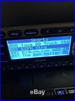 SIRIUS ST4 Starmate 4 XM radio receiver With Dock Active LIFETIME SUBSCRIPTION