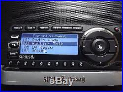 SIRIUS ST5 Starmate 5 XM satellite radio WithBoomBOX-LIFETIME SUBSCRIPTION