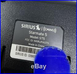 SIRIUS ST5 Starmate 5 XM satellite radio receiver With Dock. LIFETIME SUBSCRIPTION