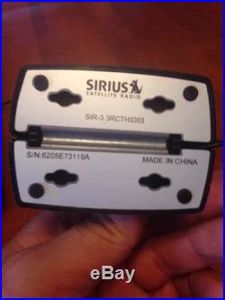 SIRIUS STARMATE 2 ST2 WITH ST-B2 BOOMBOX ANTENNA POWER CORD Working