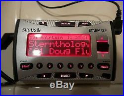 SIRIUS STARMATE ST1R satellite radio Receiver WithCar Kit-LIFETIME SUBSCRIPTION