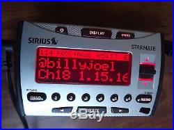 SIRIUS STARMATE ST1R satellite radio Receiver WithCar Kit-LIFETIME SUBSCRIPTION