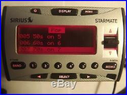 SIRIUS STARMATE satellite radio receiver only SIR-ST1 LIFETIME SUBSCRIPTION
