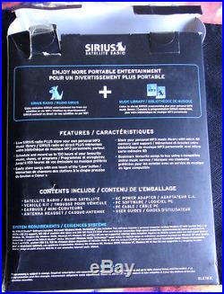 SIRIUS STILETTO SL2 Receiver Portable Satellite Radio + Vehicle Kit Included