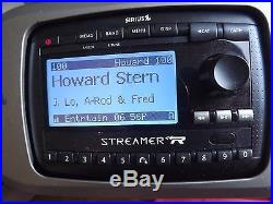 SIRIUS STREAMER SIR-STRC1 XM radio WithCar kit 87.7 -LIFETIME SUBSCRIPTION